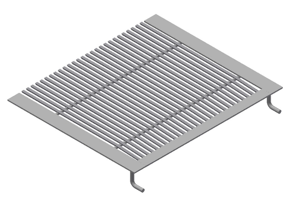 Picture of Patch Tri Dek 25-1/4" X 21-5/8" Dbl Runner Frame 84"