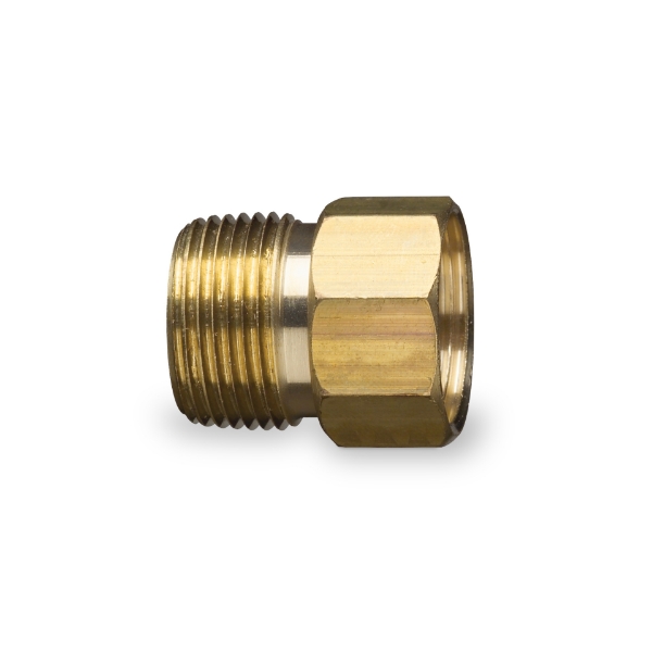 Picture of Gilmour® Heavy Duty 3/4" Female Hose to 3/4" Male Pipe Brass Connector