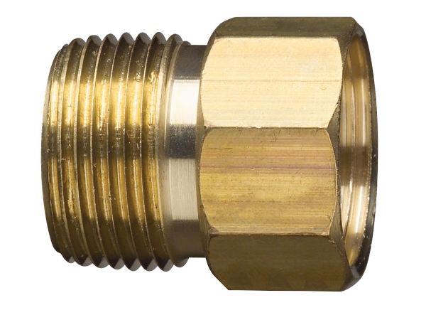 Picture of Gilmour® Heavy Duty 3/4" Female Hose to 3/4" Male Pipe Brass Connector