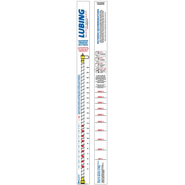 Lubing® OptiGROW Management Ruler