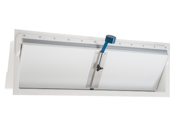 Picture of Hog Slat® Fiberglass Wall Inlet w/ Counterwight