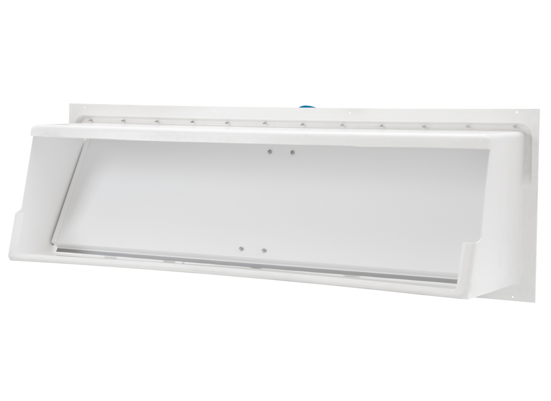 Hog Slat® Fiberglass Wall Inlet w/ Counterwight | Hog Slat