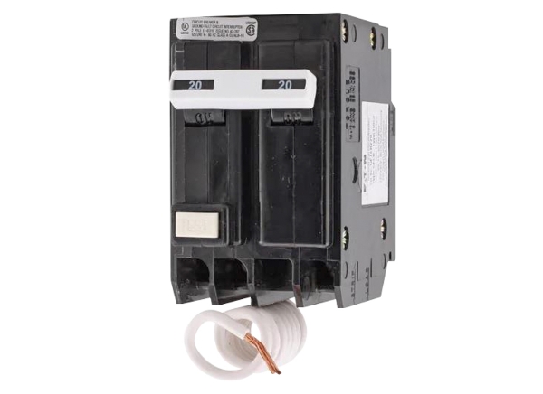 Picture of Breaker 2 Pole 20 Amp GFCI 120/240V Eaton Brand