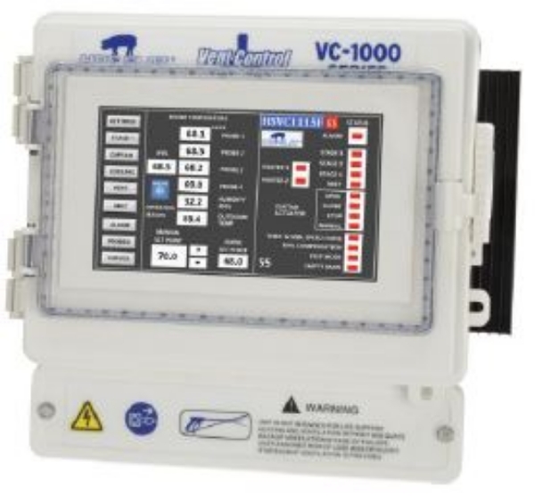 Picture of Hog Slat® VC-1000 Series Ventilation Controller (1 VAR, 4 ON/OFF) w/o Probe