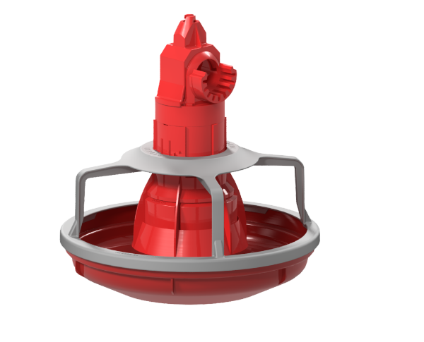 Picture of Classic Rooster Extended Capacity Pan 4 Spoke 44.5mm Feeder without Slide Shut Off