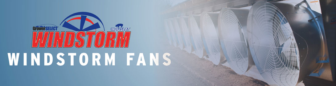 WindStorm Galvanized Metal Fans