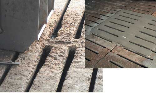 slat repair with Con-Korite